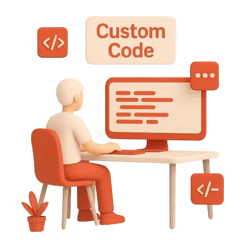 גרפיקה קוד מותאם אישית